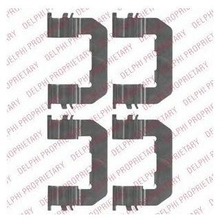 Ремкомплект гальмівних колодок Delphi LX0514