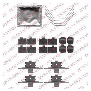 Ремкомплект гальмівних колодок Delphi LX0521