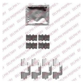 Ремкомплект гальмівних колодок Delphi LX0536