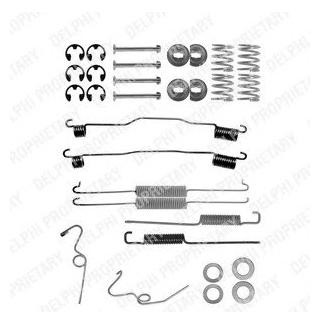 Комплектуючі гальмівних колодок Delphi LY1044