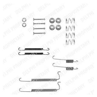 Комплектуючі гальмівних колодок Delphi LY1046