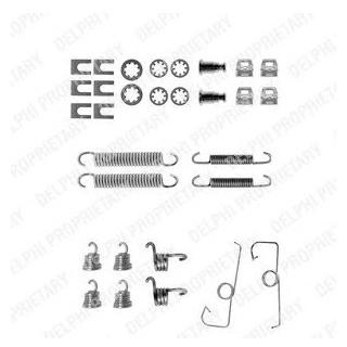 Комплектуючі гальмівних колодок Delphi LY1053