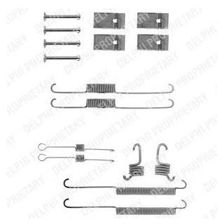 Комплектуючі гальмівних колодок Delphi LY1073