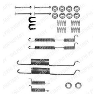 Комплектуючі гальмівних колодок Delphi LY1092