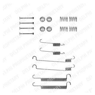 Комплектуючі гальмівних колодок Delphi LY1016