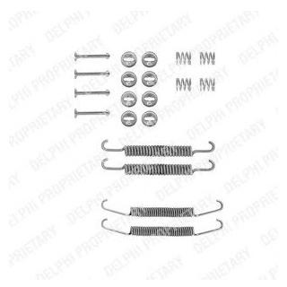 Комплектуючі гальмівних колодок Delphi LY1017