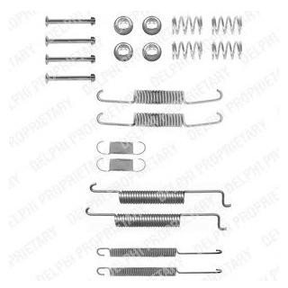 Комплектуючі гальмівних колодок Delphi LY1033