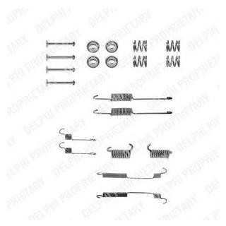 Комплектуючі гальмівних колодок Delphi LY1034