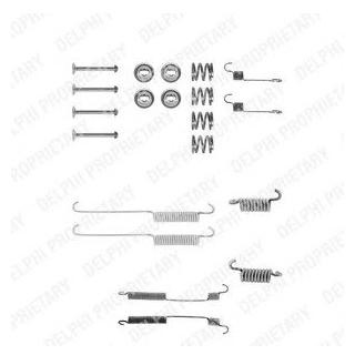 Комплектуючі гальмівних колодок Delphi LY1035