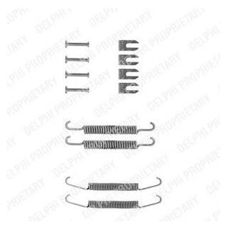 Комплектуючі гальмівних колодок Delphi LY1037