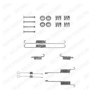 Комплектуючі гальмівних колодок Delphi LY1039