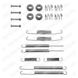 Комплектуючі гальмівних колодок Delphi LY1161