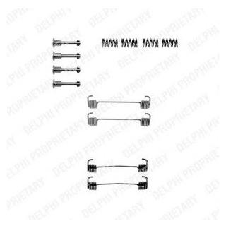 Ремкомплект колодок стояночного гальма Delphi LY1163