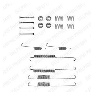 Комплектуючі гальмівних колодок Delphi LY1167
