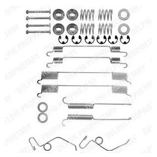 Комплектуючі гальмівних колодок Delphi LY1168