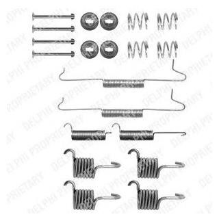 Комплектуючі гальмівних колодок Delphi LY1172