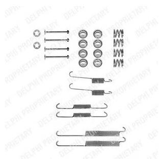 Комплектуючі гальмівних колодок Delphi LY1180