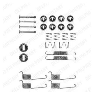 Комплектуючі гальмівних колодок Delphi LY1196