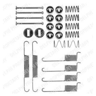 Комплектуючі гальмівних колодок Delphi LY1197