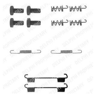 Ремкомплект колодок стояночного гальма Delphi LY1104