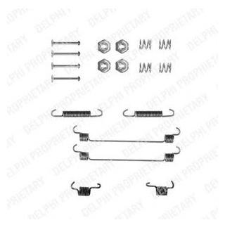 Комплектуючі гальмівних колодок Delphi LY1112