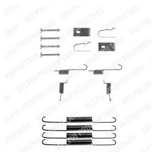 Комплектуючі гальмівних колодок Delphi LY1114