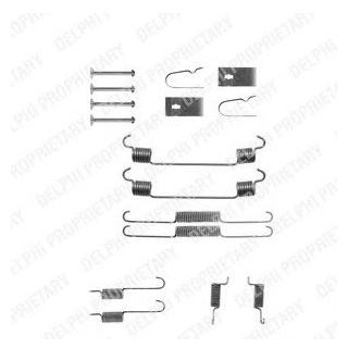 Комплектуючі гальмівних колодок Delphi LY1118