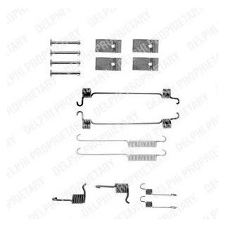 Комплектуючі гальмівних колодок Delphi LY1119