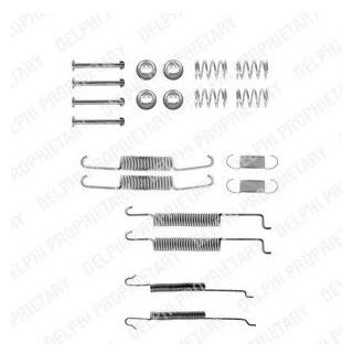 Комплектуючі гальмівних колодок Delphi LY1121