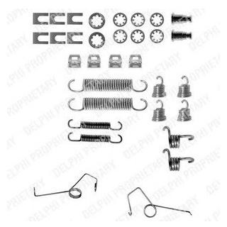 Комплектуючі гальмівних колодок Delphi LY1123