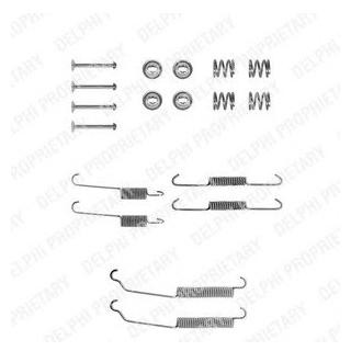 Комплектуючі гальмівних колодок Delphi LY1129