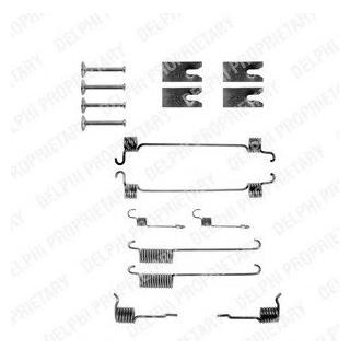 Комплектуючі гальмівних колодок Delphi LY1139