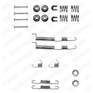 Комплектуючі гальмівних колодок Delphi LY1240
