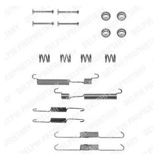 Комплектуючі гальмівних колодок Delphi LY1244