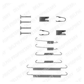 Комплектуючі гальмівних колодок Delphi LY1255