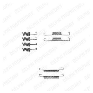 Ремкомплект колодок стояночного гальма Delphi LY1258