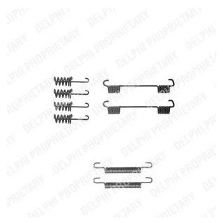 Ремкомплект колодок стояночного гальма Delphi LY1259