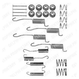 Комплектуючі гальмівних колодок Delphi LY1260