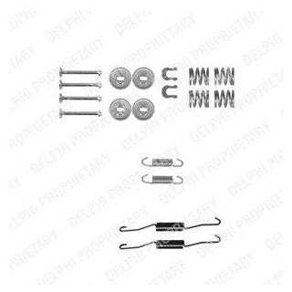 Комплектуючі гальмівних колодок Delphi LY1262