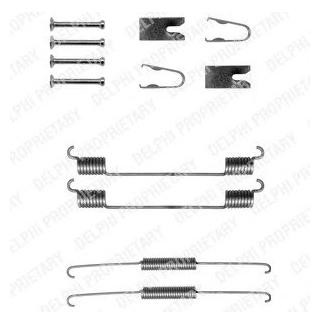 Комплектуючі гальмівних колодок Delphi LY1265