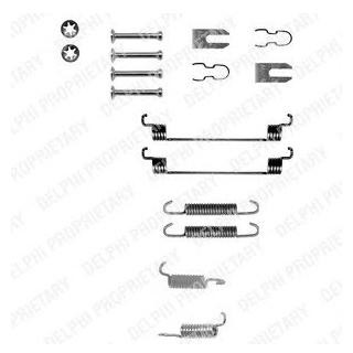 Комплектуючі гальмівних колодок Delphi LY1267