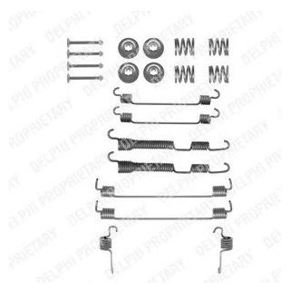 Комплектуючі гальмівних колодок Delphi LY1270