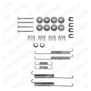 Комплектуючі гальмівних колодок Delphi LY1271
