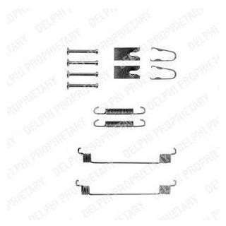 Комплектуючі гальмівних колодок Delphi LY1291