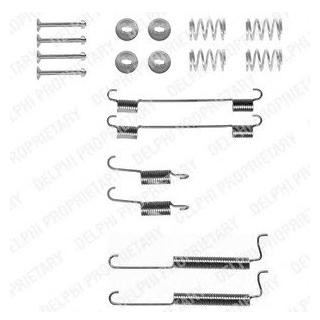 Комплектуючі гальмівних колодок Delphi LY1292