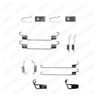 Комплектуючі гальмівних колодок Delphi LY1295