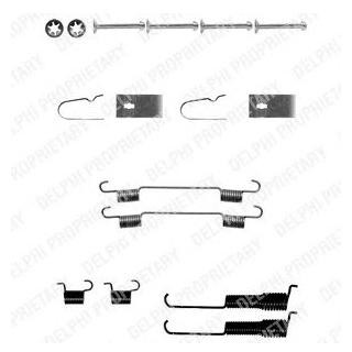 Комплектуючі гальмівних колодок Delphi LY1296