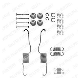 Комплектуючі гальмівних колодок Delphi LY1207