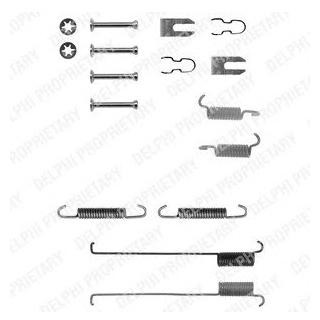 Комплектуючі гальмівних колодок Delphi LY1214