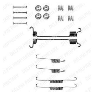 Комплектуючі гальмівних колодок Delphi LY1216